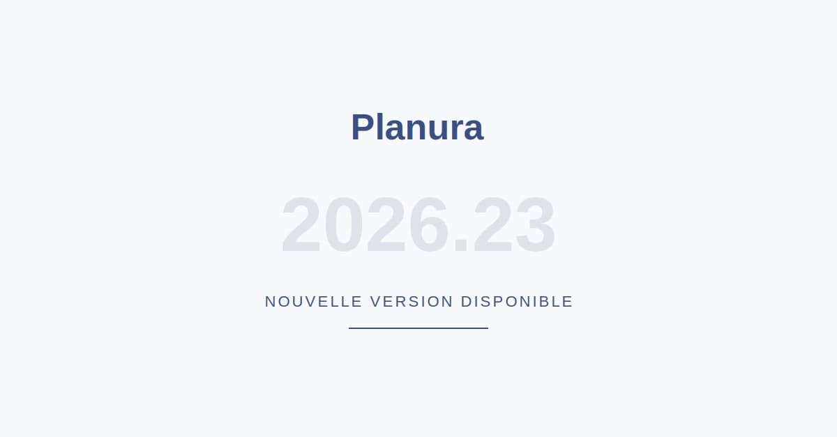 Mise à jour 2026.23